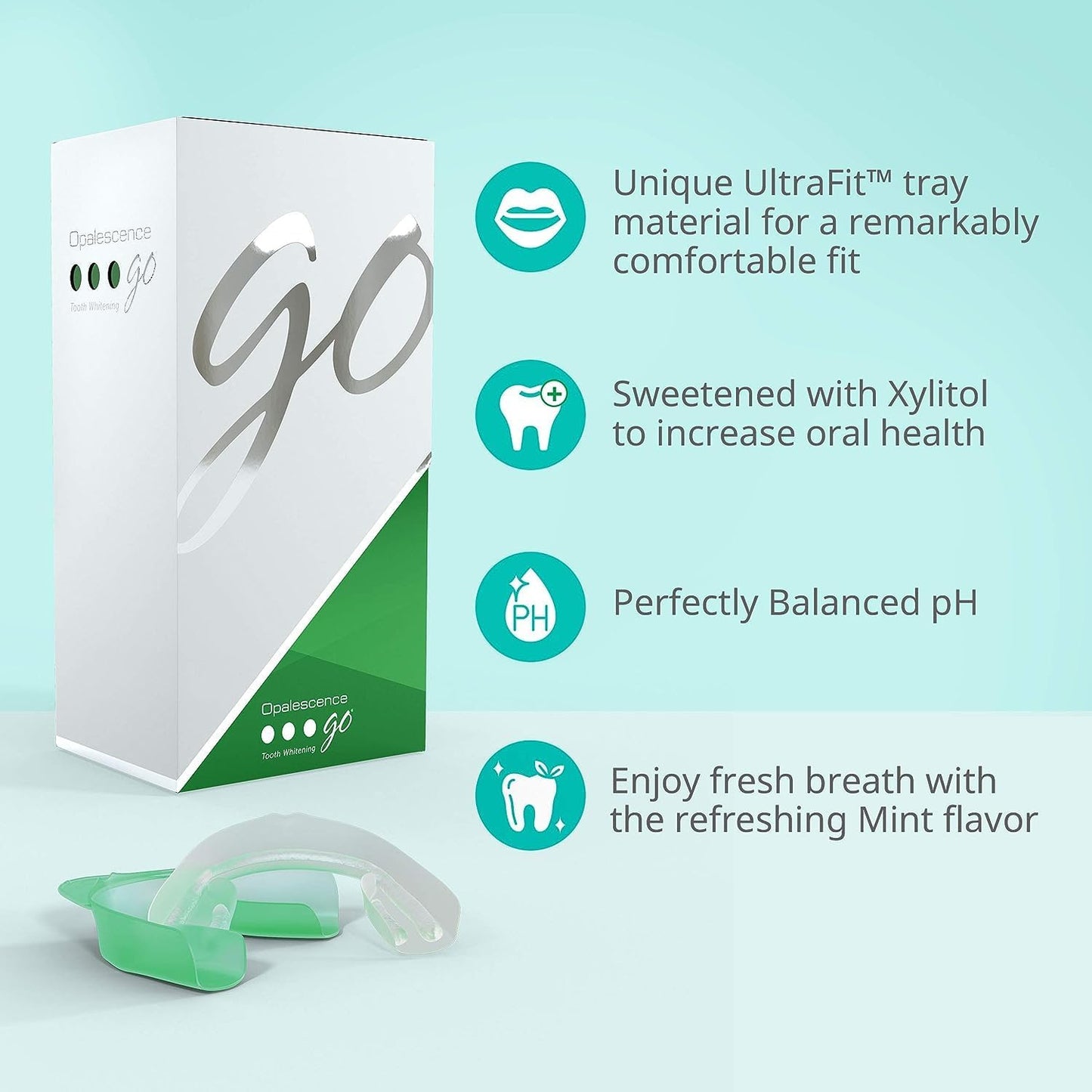 Opalescence Go balinimo kapos 6%, 10vnt