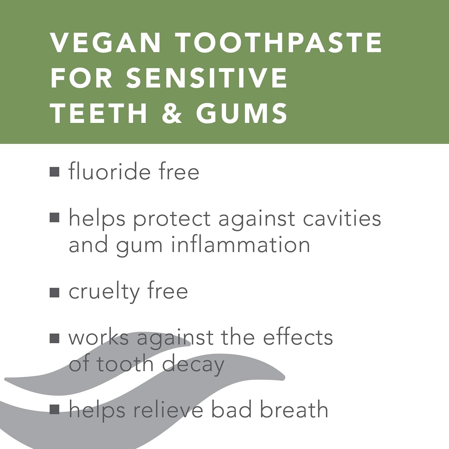 Dantų pasta su vitaminu B12, veganiška ir natūrali DENTISSIMO Vegan, 75 ml