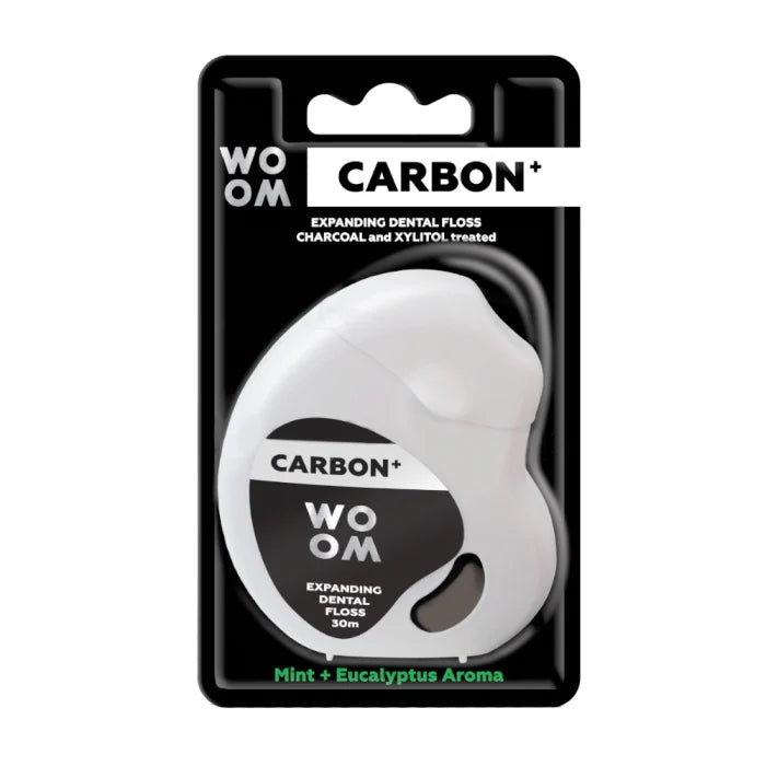 Tarpdančių siūlas WOOM CARBON+