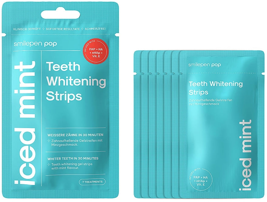 Rinkinys "Pop" Curasept Boster dantų pasta ir Smilepen "Pop" dantų balinimo juostelės