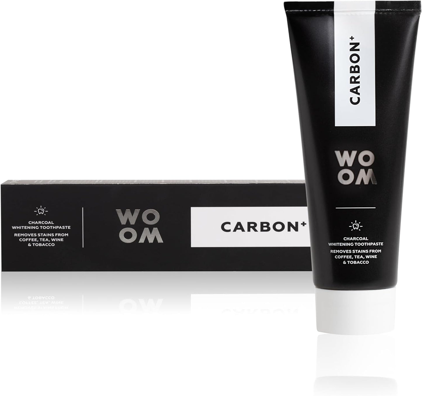 Dantų pasta WOOM CARBON +