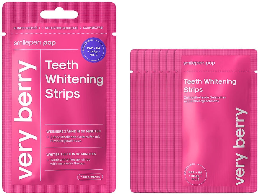 Smilepen POP dantų balinimo juostelės