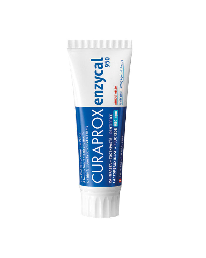 Curaprox dantų pasta Enzycal 950, SU FLUORU, 75 ML