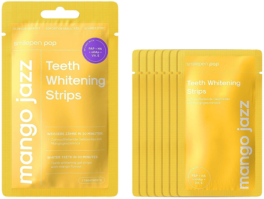 Smilepen POP dantų balinimo juostelės