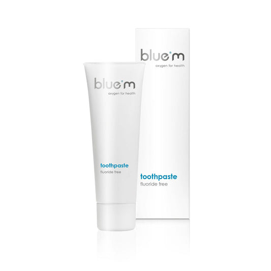 Pasta su aktyviu deguonimi be fluoro 75ml Bluem